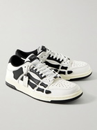 AMIRI - Skel-Top Colour-Block Leather Sneakers - White