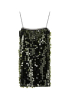 16 Arlington Fia Sequin-embellished Tulle Mini Dress Green