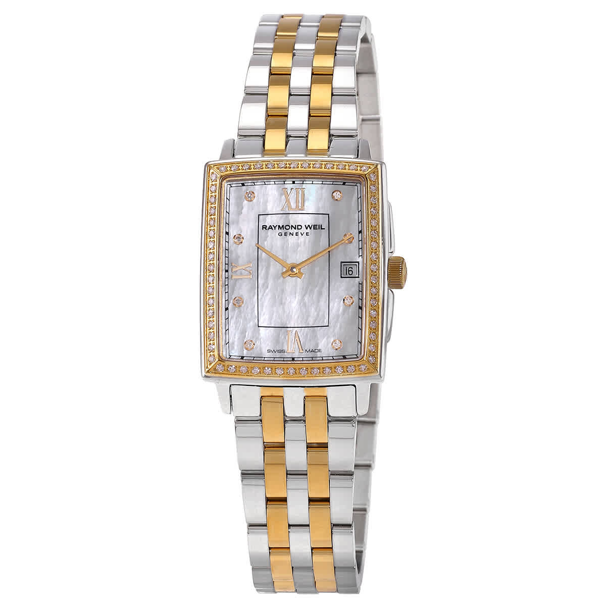 Raymond Weil Toccata Quartz Diamond White Mother of Pearl Dial Ladies Watch 5925 -SPS-00995