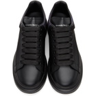 Alexander McQueen Black and Purple Oversized Sneakers