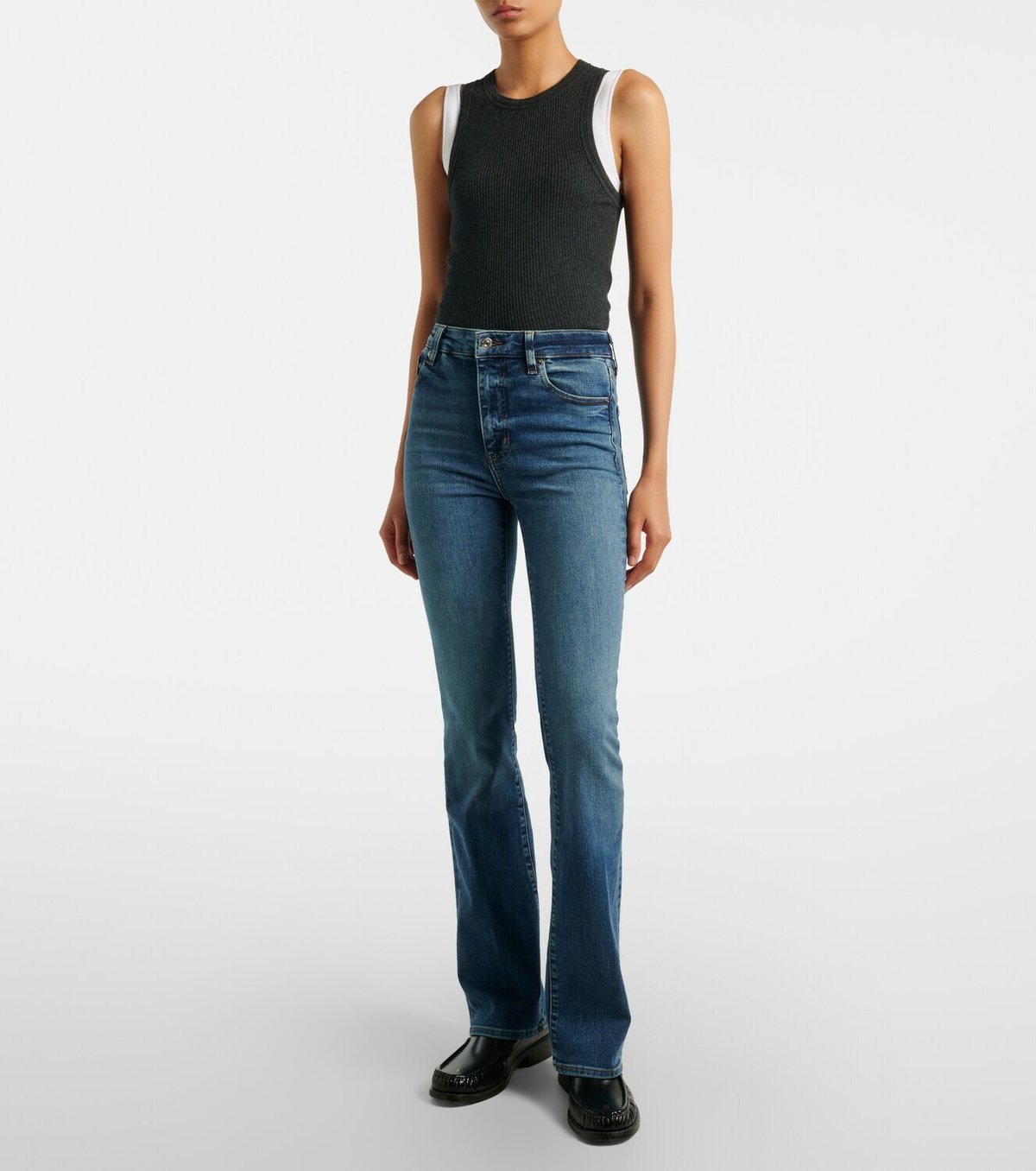 Frame Reboot flared jeans