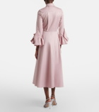 Safiyaa Belisse cotton poplin shirt dress