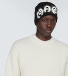 Marni Logo appliqué wool beanie