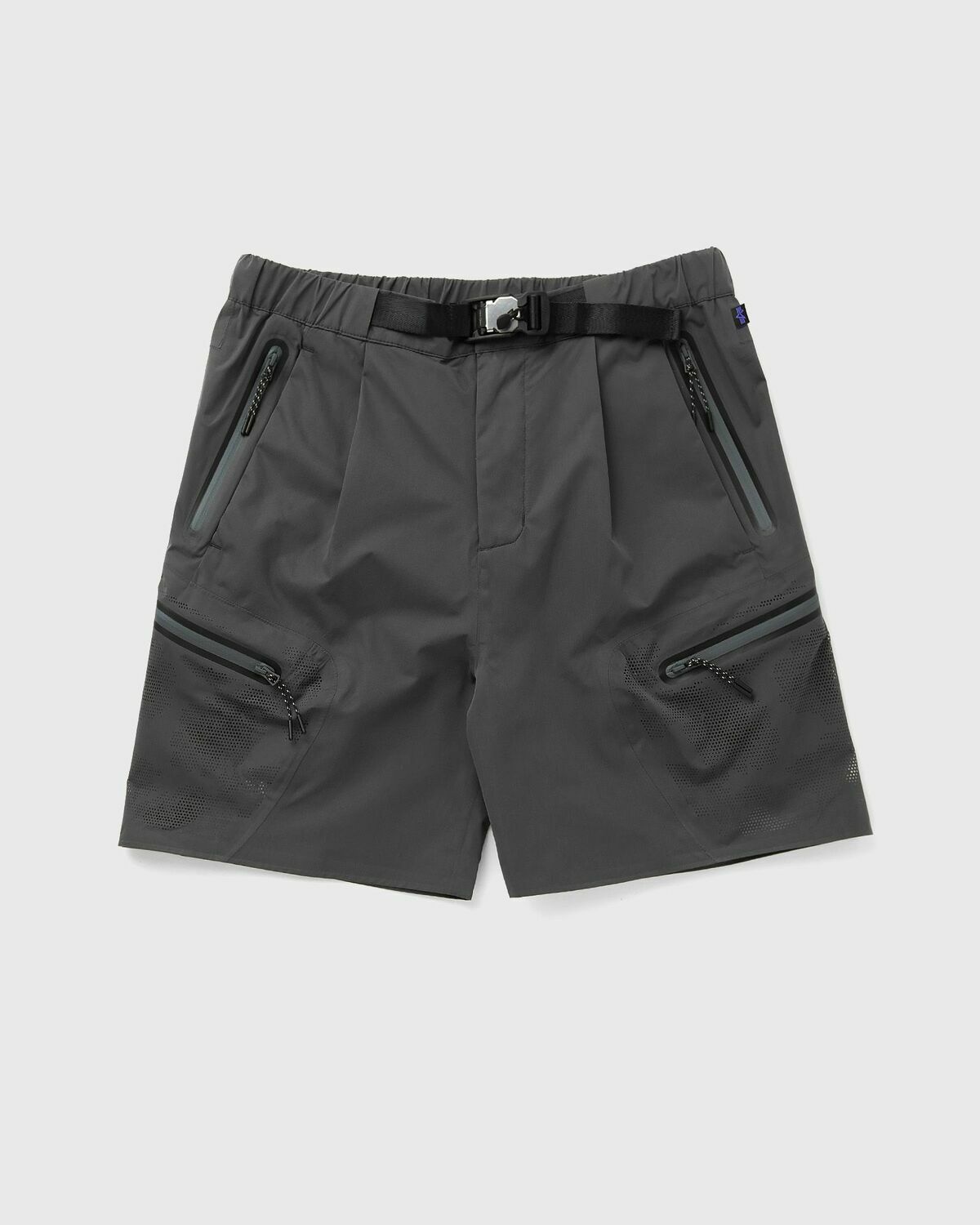 Alpha Industries Laser Cut Short Grey Mens Casual Short