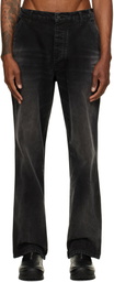 ALEXANDER DIGENOVA Black Underground Cargo Pants