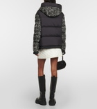 Moncler Tweed down jacket