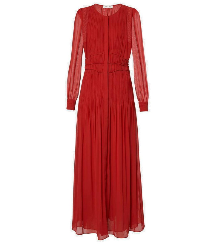 Photo: Diane von Furstenberg Dressy mesh maxi dress