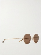 MATSUDA - Round-Frame Titanium Sunglasses with Side Shield