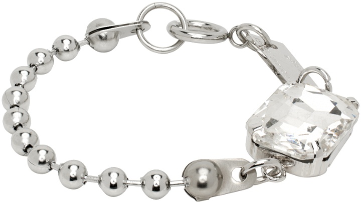 Photo: IN GOLD WE TRUST PARIS Silver Ball Chain Bracelet