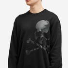 MASTERMIND WORLD Men's Loopwheel Logo Crew Sweatshirt in Black