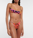 Camilla Printed bikini top
