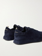 OFFICINE CREATIVE - Race Suede Sneakers - Blue