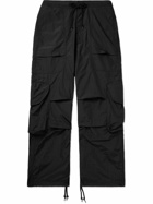 Entire Studios - Freight Tapered Nylon Drawstring Cargo Trousers - Black