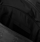 ALEXANDER MCQUEEN - Metropolitan Logo-Jacquard Leather-Trimmed Nylon Backpack - Black