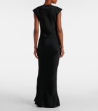 The Row Tefra satin gown