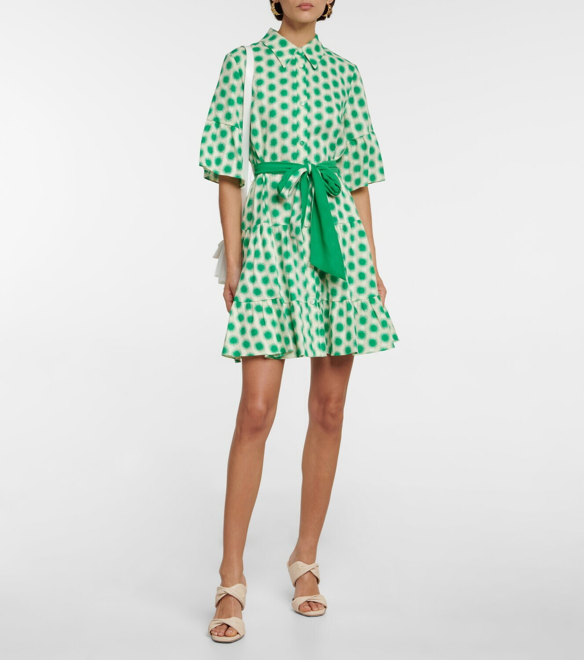 Diane von Furstenberg - Beata belted shirt dress Diane von Furstenberg