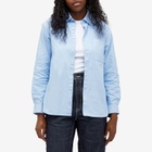 Snow Peak Women's Organic Cotton OX Shirt in Sax