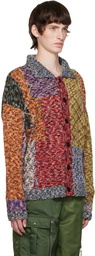 Andersson Bell Mutilcolor Croydon Patchwork Cardigan