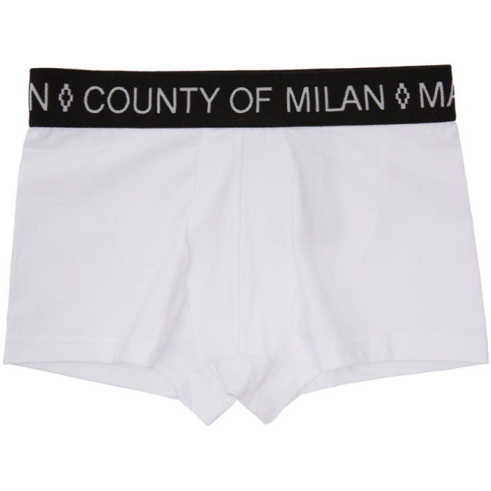 Photo: Marcelo Burlon County of Milan White Eskel Boxer Briefs