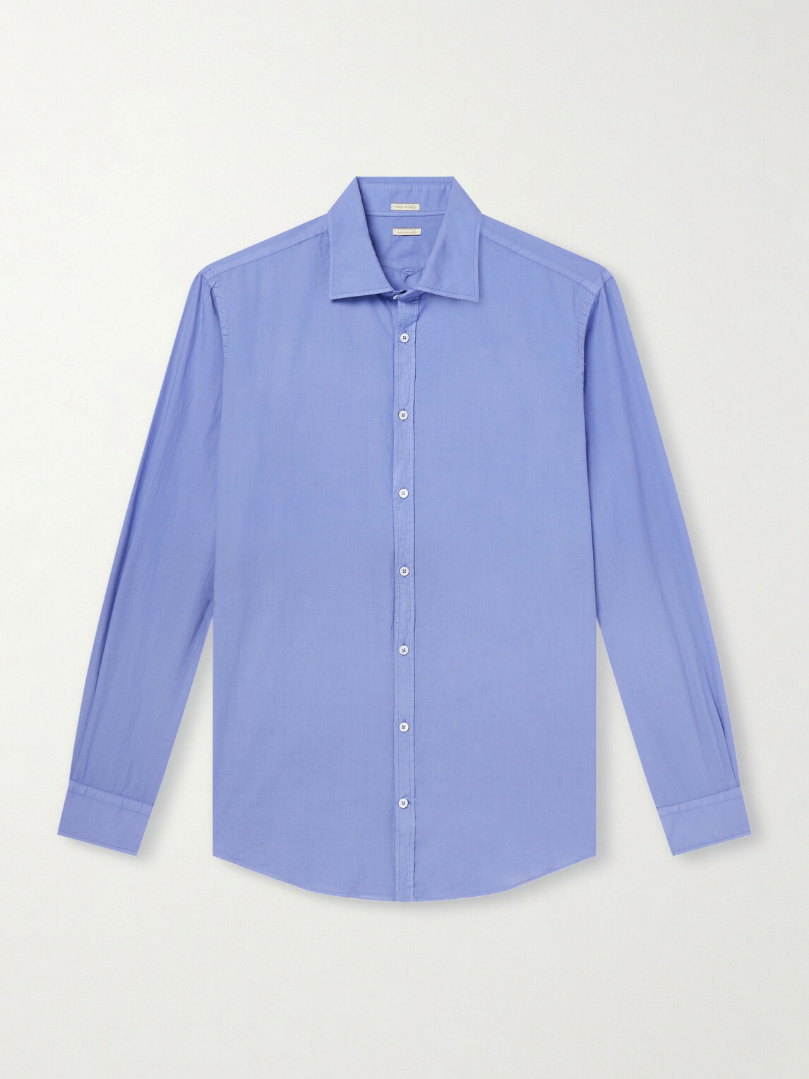 Massimo Alba - Genova Cotton Shirt - Blue