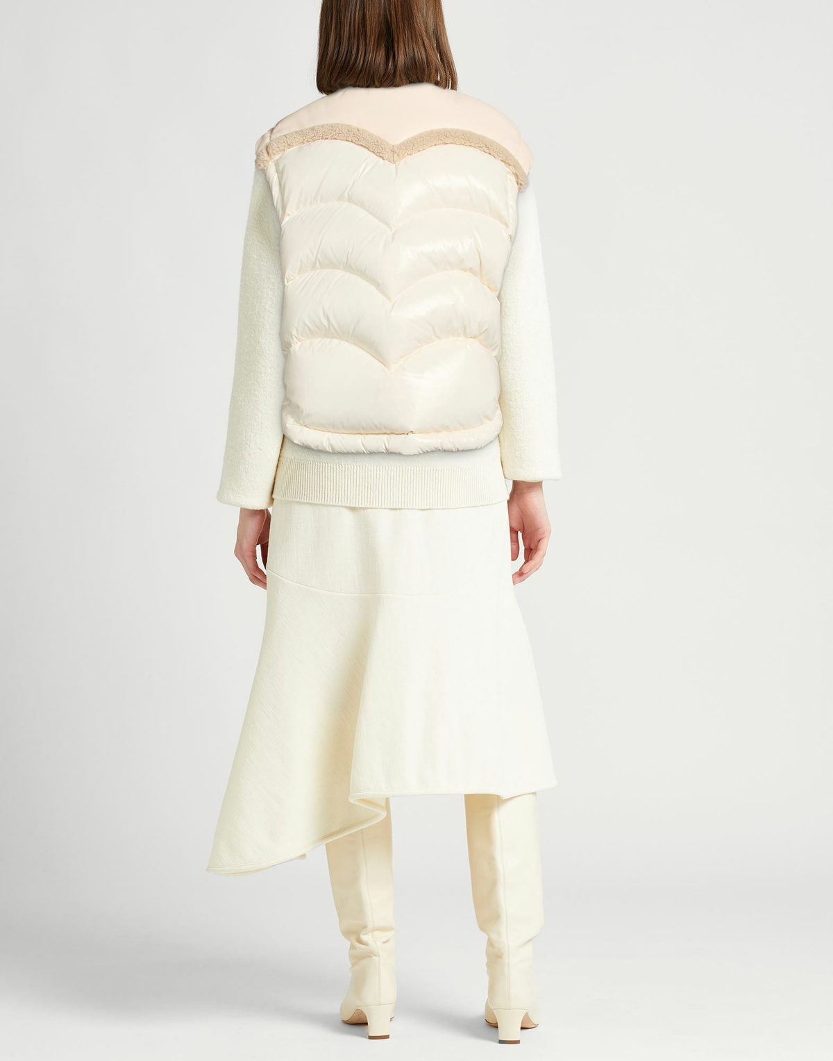 Khrisjoy Womens Vest Ivory
