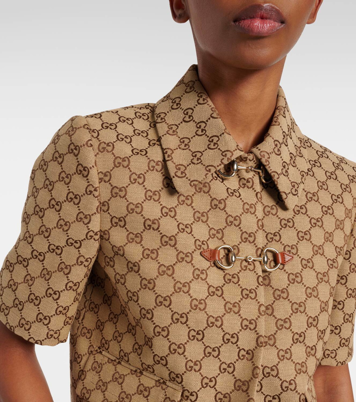 ジャケット・アウター GUCCI HORSE BIT RACE UP TAILORED JACKET GUCCI HORSE BIT RACE UP TAILORED JACKET