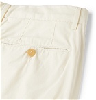 Dunhill - Slim-Fit Stretch-Cotton Chinos - White