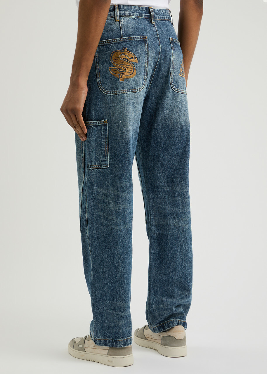 Billionaire Boys Club Carpenter Straight-leg Jeans Blue