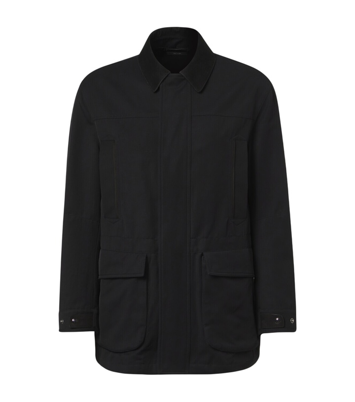 Photo: Tom Ford Cotton and silk twill field jacket