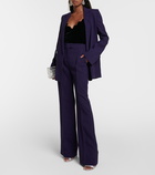 Galvan High-rise flared pants