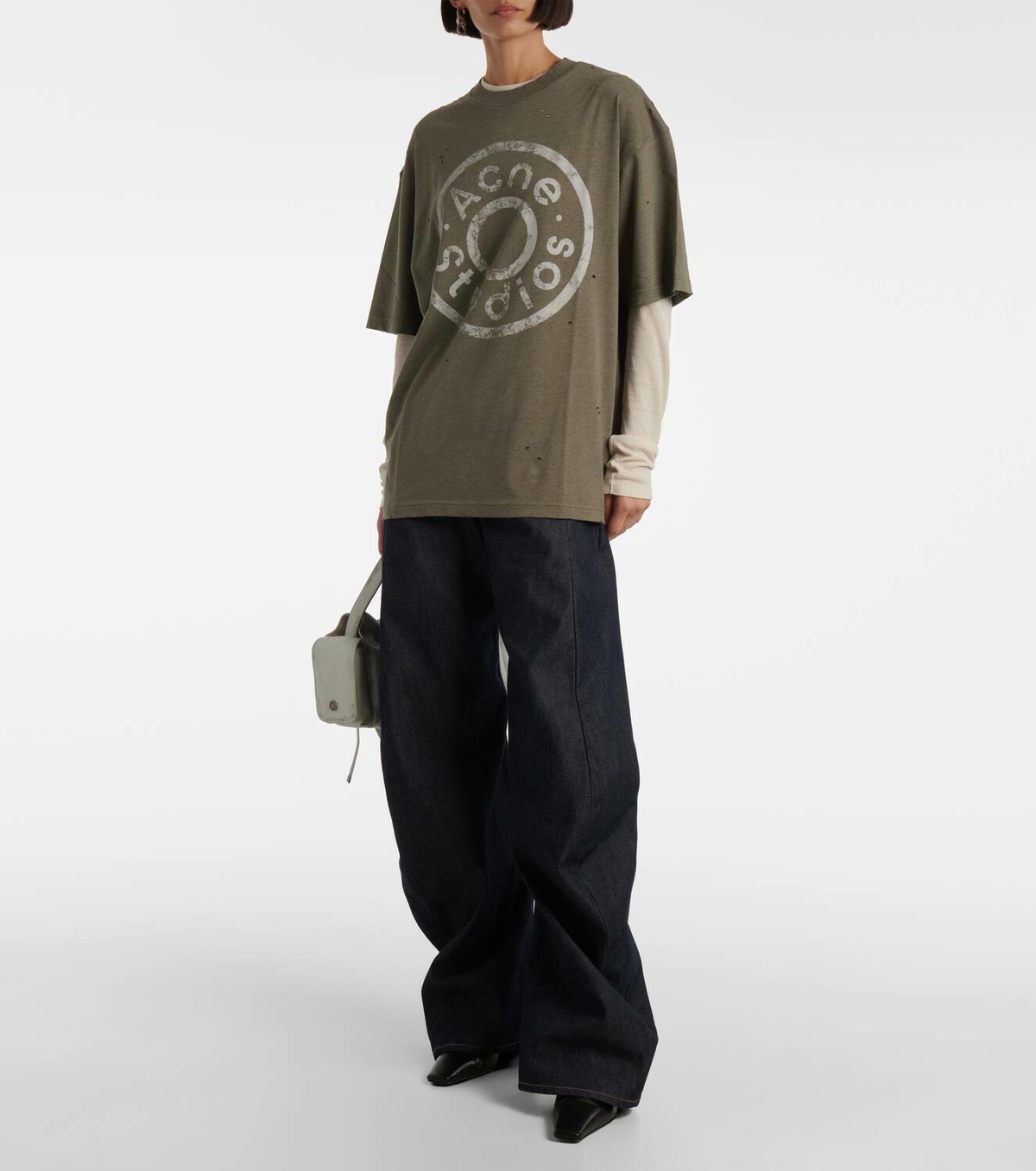 Acne Studios 2006F mid-rise barrel-leg jeans Acne Studios