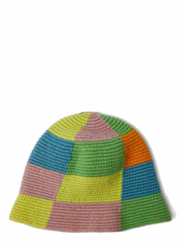 Photo: Toy Checker Bucket Hat in Multicolour