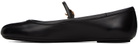 Gianvito Rossi Black Carla Ballerina Flats