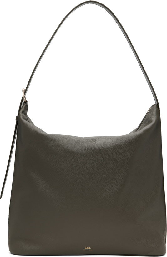 Photo: A.P.C. Gray Vera Maxi Bag