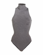 Wolford Womens Bodysuit in Silver