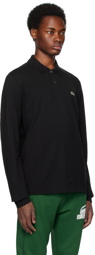 Lacoste Black Original Long Sleeve Polo