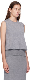 LISA YANG Gray Nali Top