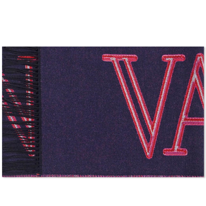 Photo: Valentino Neon Logo Scarf