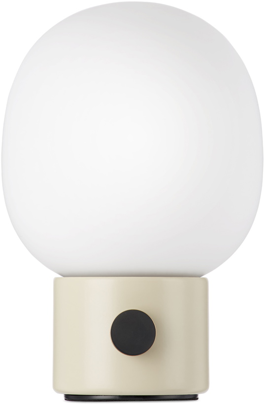 Photo: MENU White & Beige Portable JWDA Table Lamp