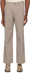 Saturdays NYC Brown George Trousers