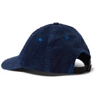 Acne Studios - Logo-Embroidered Cotton-Blend Corduroy Baseball Cap - Blue