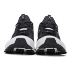 On Black and White Cloud Ultra Sneakers