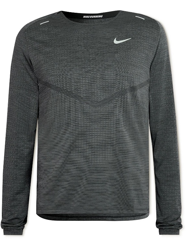 Photo: Nike Running - ADV Techknit Dri-FIT Running Top - Black