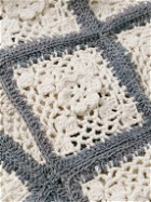 Story Mfg. - Tea Crocheted Organic Cotton Scarf