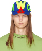 Walter Van Beirendonck Blue 9006 Atomic Cap