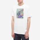 Maharishi Men's Musashi vs. Bat T-Shirt in White