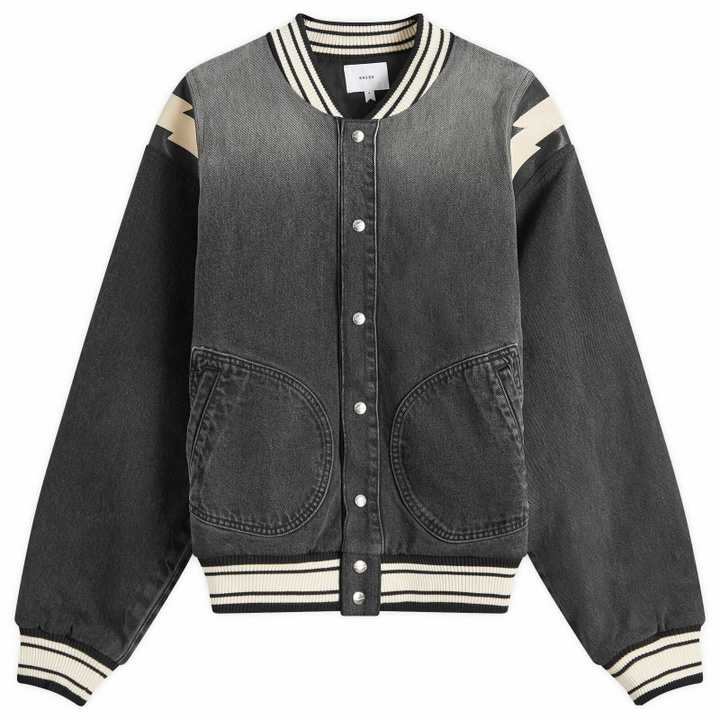 Photo: Rhude Men's Lighting Bomber Jacket in Black