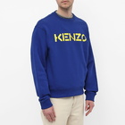 Kenzo Men's Classic Logo Crew Sweat in Electric Blue