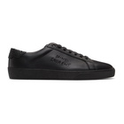 Saint Laurent Black Snake Court Classic SL/06 Sneakers