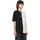 Stella McCartney Black and White Panelled 2001 T-Shirt